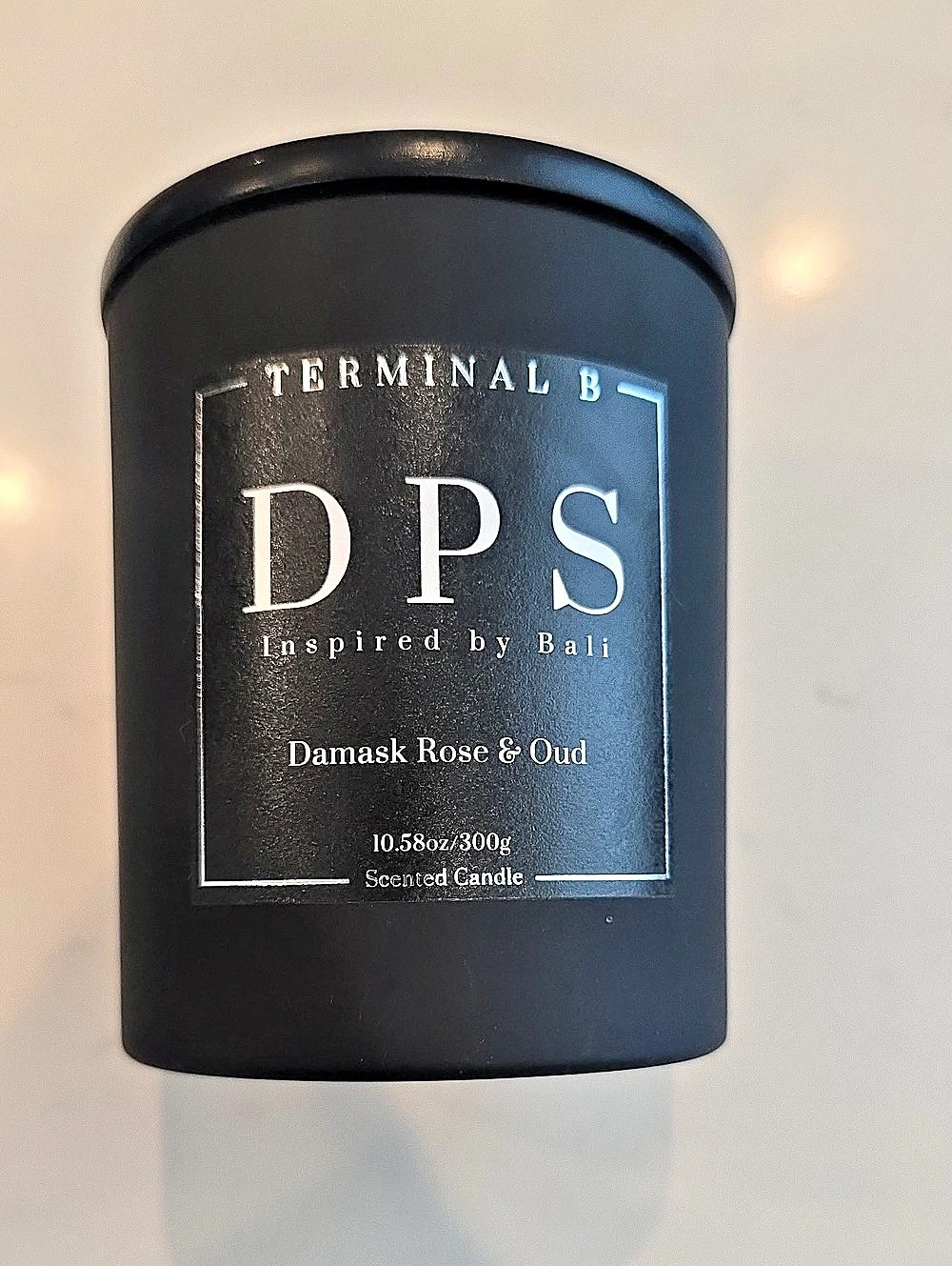 Terminal B DPS Damask Rose & Oud Scented Candle 10.58 oz Damask Rose & Oud